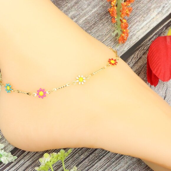 "Elegant Handmade Anklet – Delicate Jewelry for Women, MAR091625 - Picture 5 of 10